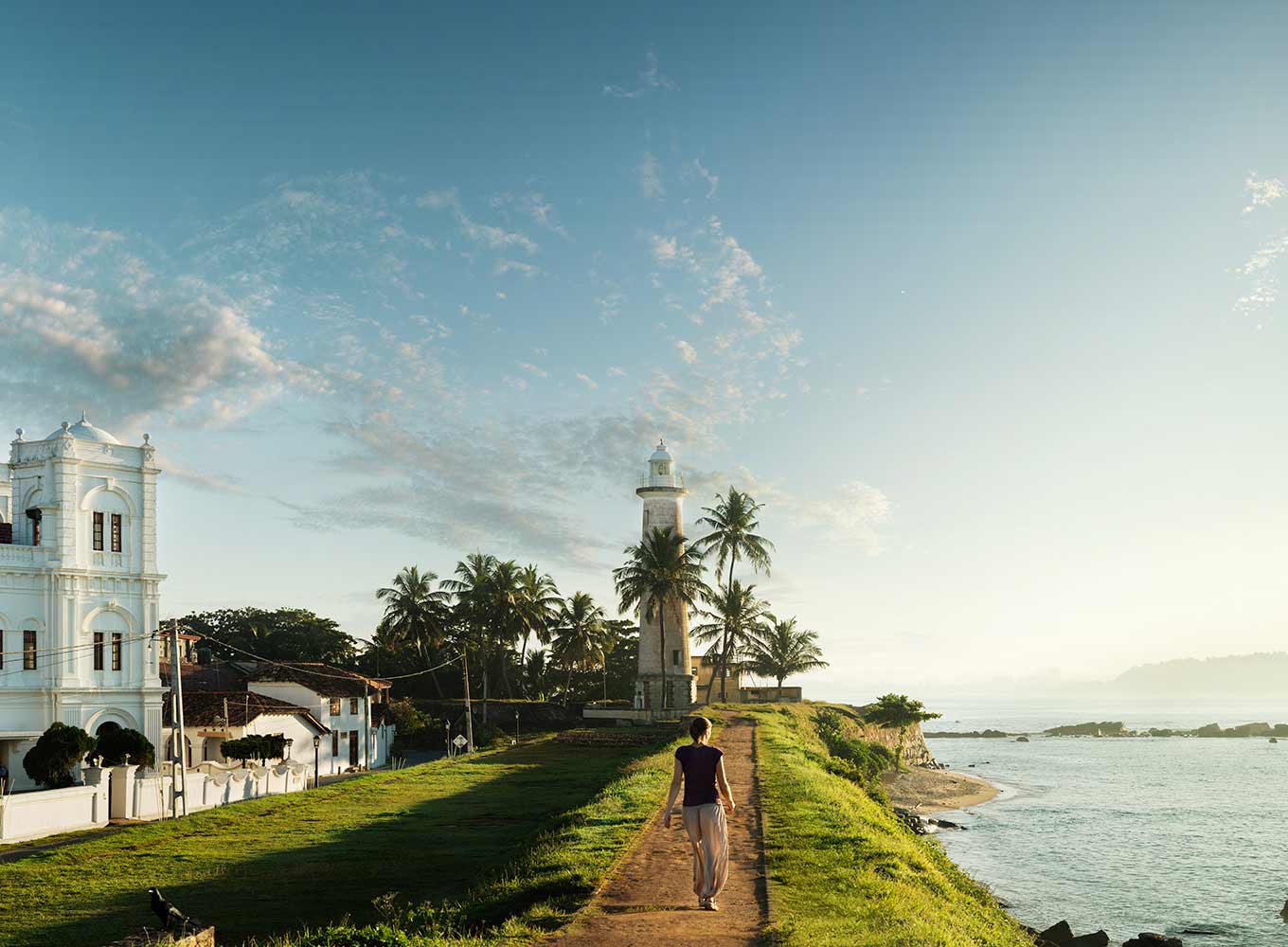 Galle Lighthouse Path